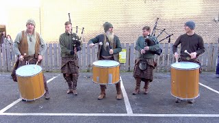 Special quotScotland The Bravequot mix by Scottish tribal band Clanadonia for St Andrews Day 2019 in Perth [upl. by Py]