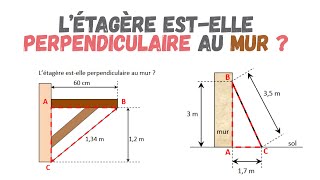 L’étagère estelle perpendiculaire au mur  3eme année collège [upl. by Ozne571]