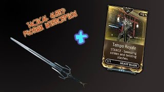 Warframe Tactical alert Phoenix Intercept  Tempo Royale [upl. by Thorbert926]