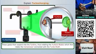 Turbocharging Explained  Internal Combustion Engine [upl. by Jar]