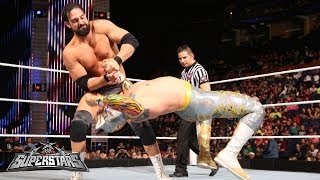 Sin Cara vs Damien Sandow WWE Superstars May 1 2014 [upl. by Walkling]