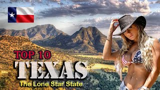 Discovering Texas │ Top 10 Amazing Places To Visit [upl. by Yanat]