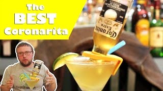 The Best Coronarita Recipe  Corona Margarita AKA Mexican Bulldog Cocktail  Tequila Drinks [upl. by Alleinnad768]