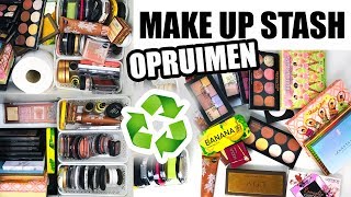 MAKE UP STASH OPRUIMEN 💖♻️ ShelingBeauty [upl. by Narut]