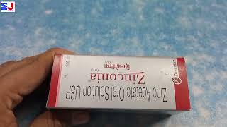 Zinconia Syrup  Zinc Acetate Oral Suspension  Zinconia Syrup uses side effects Review Hindi [upl. by Keheley457]