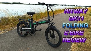 HITWAY BK11 FOLDING EBIKE REVIEW [upl. by Learsiy]