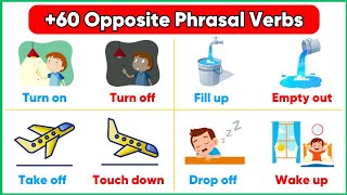 Opposite Phrasal Verbs  English Vocabulary learnenglish [upl. by Octavia855]