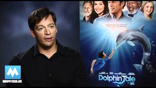 Dolphins Tale interview with Harry Connick JR star of When Angels Sing [upl. by Ecahc]