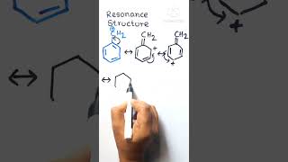 How to draw resonance structure shorts chemistry viral [upl. by Celeski]