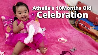 ATHALIA 10 MONTHS CELEBRATION [upl. by Ardnola]