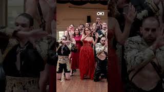 Dame Arlene Phillips joins the cast of her production House of Flamenka for a Tik Tok challenge [upl. by Tennek]