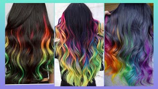 unique colourful Hair style ideas [upl. by Tartaglia]