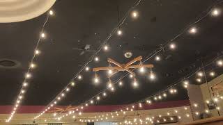 Thomas FASCO Ceiling Fans in a pizzeria [upl. by Elaweda]