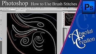 Brusches Stitches for photoshop [upl. by Airak102]