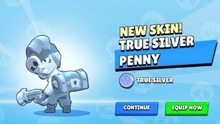 😱WHAT NEW SKIN TRUE SILVER PENNY GIFTS FROM SUPERCELL😍🎁FREE GIFTS🍀 [upl. by Weinert]