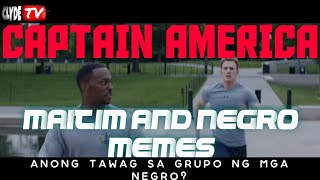 CAPTAIN AMERICA RUNNING SCENE PARODY PART 1  Maitim and Negro Memes [upl. by Ragland240]