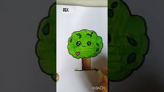 TREEbhavya ytshort drawing [upl. by Nallaf]