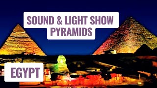 FULL Sound and Light Show 🇪🇬The Pyramids of Giza  Egypt  JUNE 2023  How were the pyramids built [upl. by Nottus]