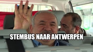 Turkse stembus naar Antwerpen [upl. by Tedi]