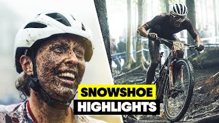 Nobody could have called this race Snowshoe XCO Highlights 2022 [upl. by Rennug]