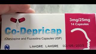 CoDepricap Olanzapine and fluoxetine [upl. by Zendah]