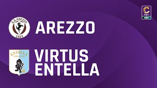 Arezzo  Virtus Entella 11  Gli Highlights [upl. by Olegnalehcim]