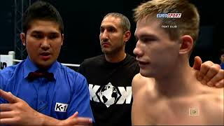 Artur Kyshenko vs Mohammed Khamal  K1 World MAX 2010 Final 16 [upl. by Dnumyar]