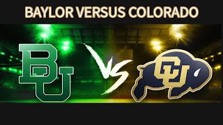 Baylor vs Colorado [upl. by Kcirdez]