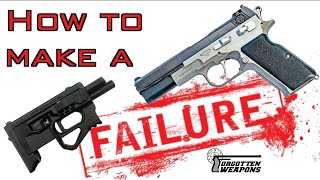 So Many Ways to Fail at Making a Pistol [upl. by Eetsirhc]