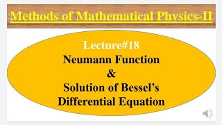 Neumanns Function [upl. by Cofsky]