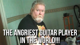 The Angriest Guitar Player In The World CRAZY [upl. by Goodden]