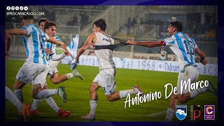 Antonio De Marco nel post partita Pescara  Pontedera [upl. by Gae]