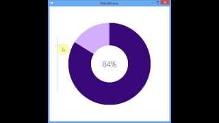 Circular Progress Bar in WPFWindows 8 [upl. by Bannerman]