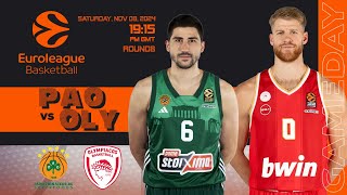 Panathinaikos AKTOR vs Olympiacos Piraeus I Euroleague Live Score Updates [upl. by Tayler933]