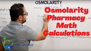 Osmolarity For Pharmacy Students  Technicians amp Interns  PTCB amp Naplex Exams [upl. by Pulcheria464]