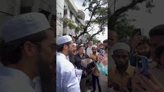 salmankhan hyderabad reels nawsadsiddiqui viralvideo police india protest trending [upl. by Rockie632]