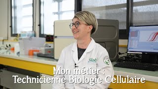 Mon Métier Technicienne en Biologie Cellulaire  My job Cell biology technician [upl. by Aliuqaj289]