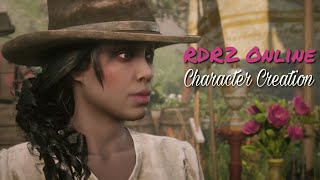 RDR2 Online How to Make a Pretty Black Female Character [upl. by Atinek]