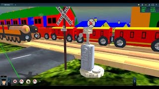 Trainz Railfanning Pt 90 Woodville Toy Trains Galore [upl. by Gnot]