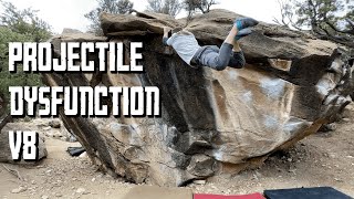 Projectile Dysfunction V8  Joes Valley Right Fork [upl. by Ailemak406]