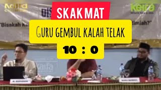 SKAKMAT USTAD NURUDDIN VS GURU GEMBUL KALAH TELAK [upl. by Muraida]