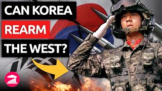 Korea Gears Up to Arm the West Against Russia and China  VisualPolitikEN [upl. by Rillings334]