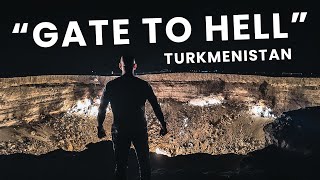 🔥 GATE OF HELL 🔥– In the heart of Turkmenistan’s Karakum Desert [upl. by Kask]