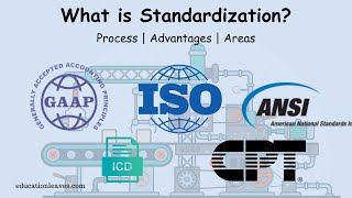 What is Standardization  Definition Process Areas of Standardization [upl. by Harrow]