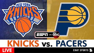 Knicks vs Pacers Live Streaming Scoreboard PlayByPlay Highlights amp Stats  NBA Playoffs Game 4 [upl. by Aillimac]