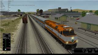 Open Rails  Short Passenger Train [upl. by Noble]