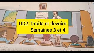 UD2 Droits et devoirs Semaines 3 et 4 [upl. by Hokanson]