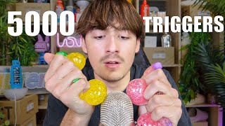 ASMR 5000 TRIGGERS IN 10 MINUTES [upl. by Eugirne]