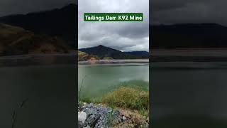 Tailings Storage Facility Dam at Kainatu Gold Mine Papua New Guinea [upl. by Strohben593]