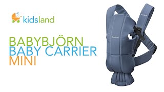 Baby Bjorn Carrier Mini  EasyToUse Baby Carrier [upl. by Cherri]